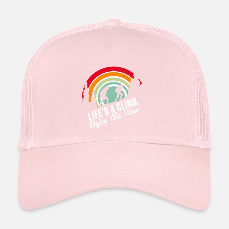 Lifes a climb Casquette trucker 