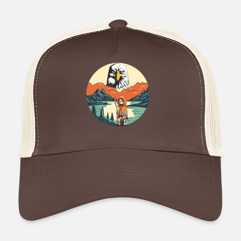 Mountain - Trucker Cap - brown/beige