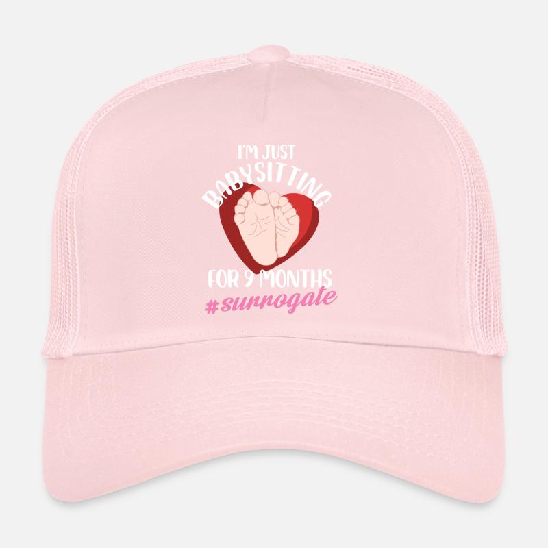 Je fais juste du babysitting pendant 9 mois Design Casquette trucker 