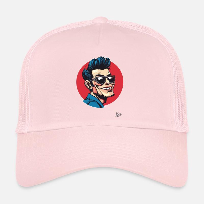 Type de musique rock de style rockabilly Casquette trucker 