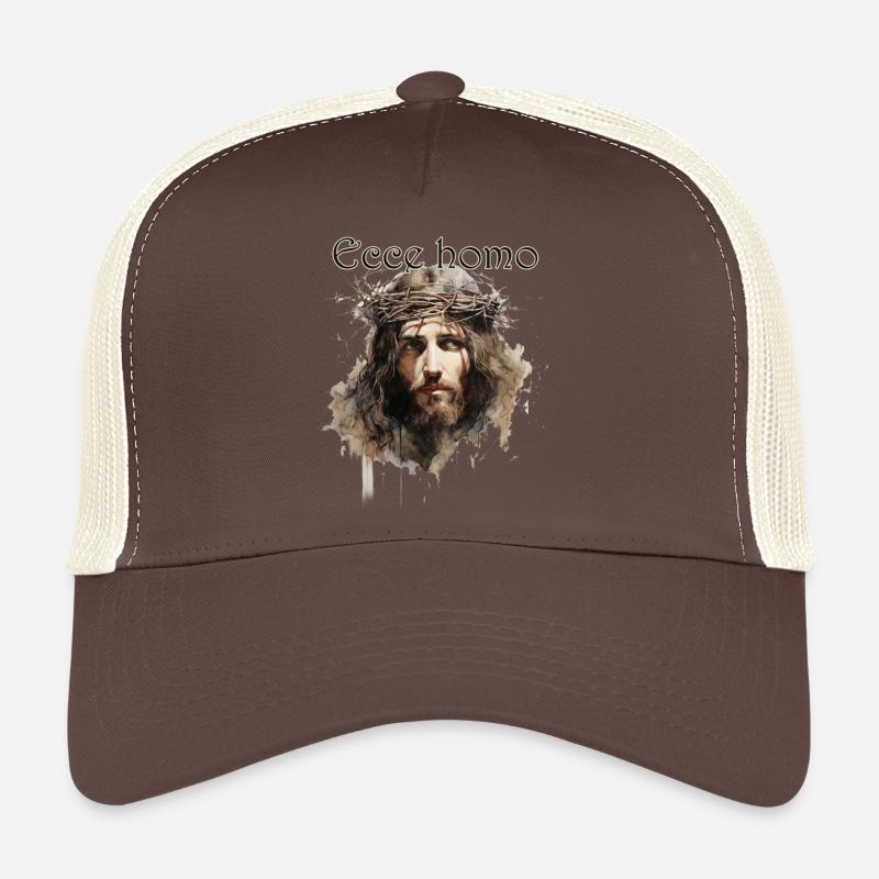 Ecce homo - Trucker Cap - Braun/Beige