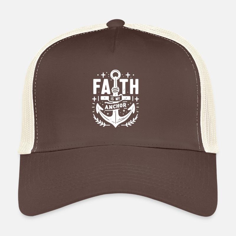 Der Glaube ist Mein Anker Trucker Cap
