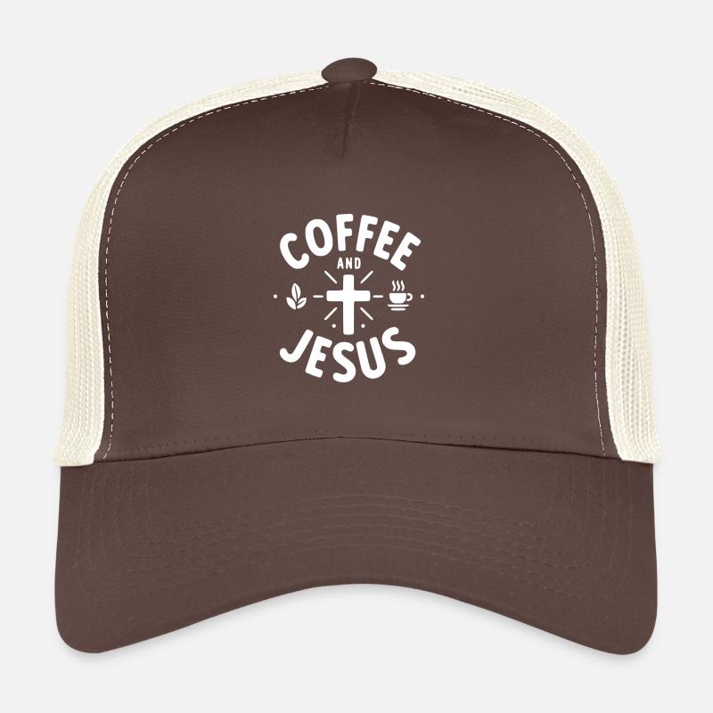 Kaffee und Jesus Trucker Cap