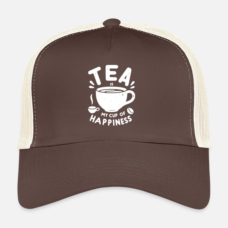 Tee ist meine Tasse Glück Trucker Cap
