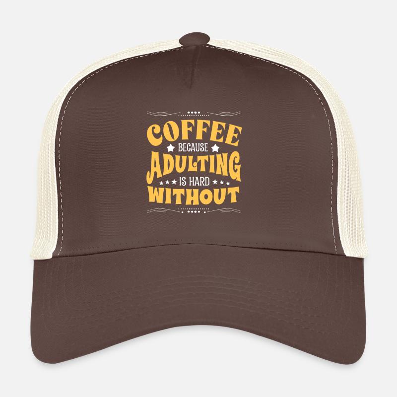 Lustiger Kaffee Spruch Trucker Cap