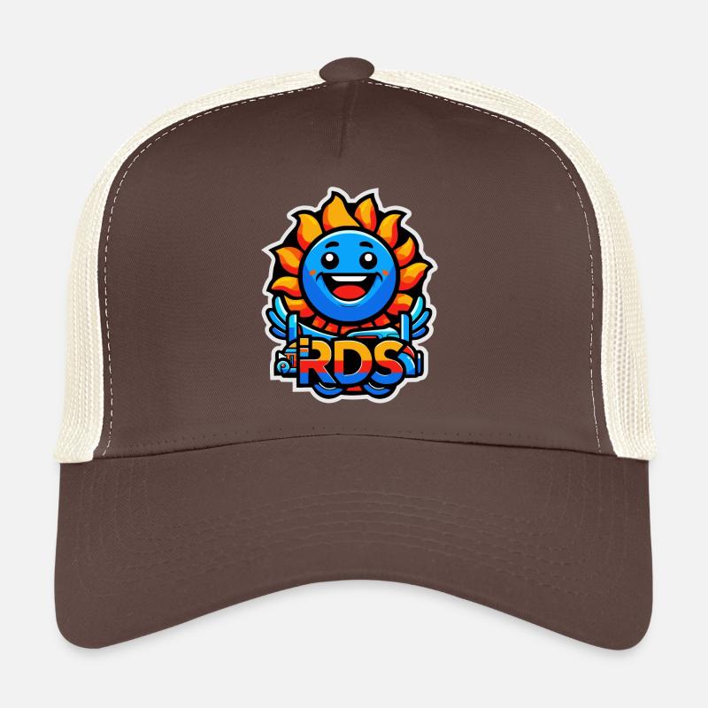 Sunny RDS-Logo - Trucker Cap - Braun/Beige