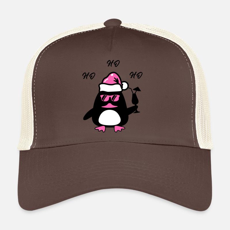 Noël du canard de plage Casquette trucker 