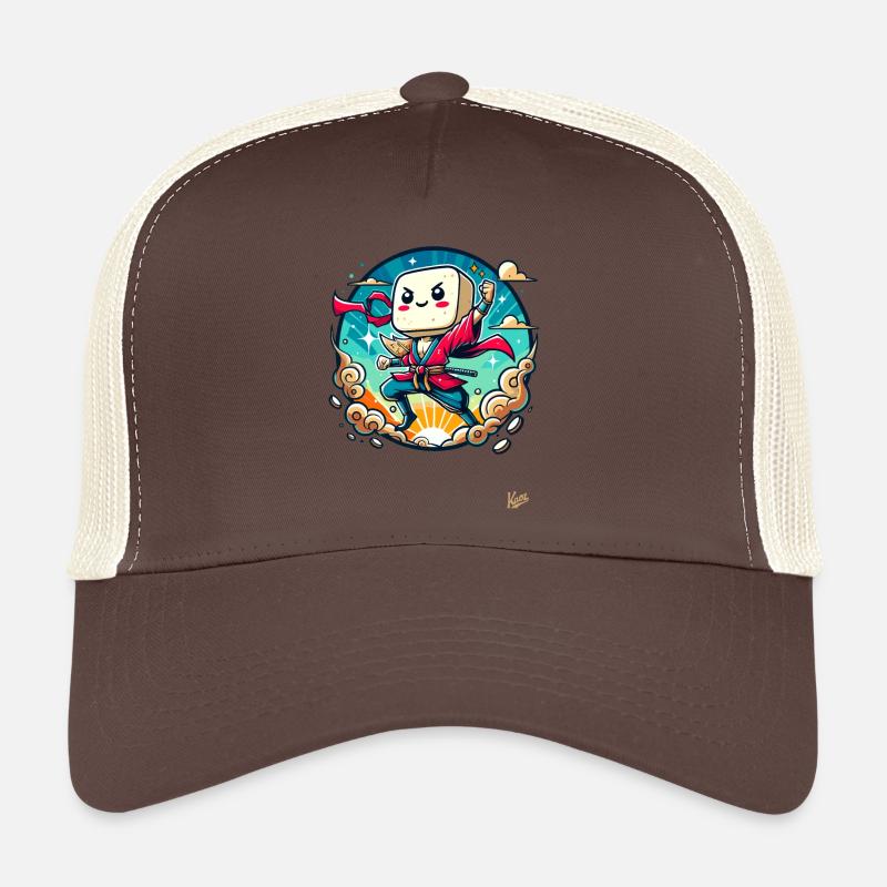 Helden Sushi - Trucker Cap - Braun/Beige