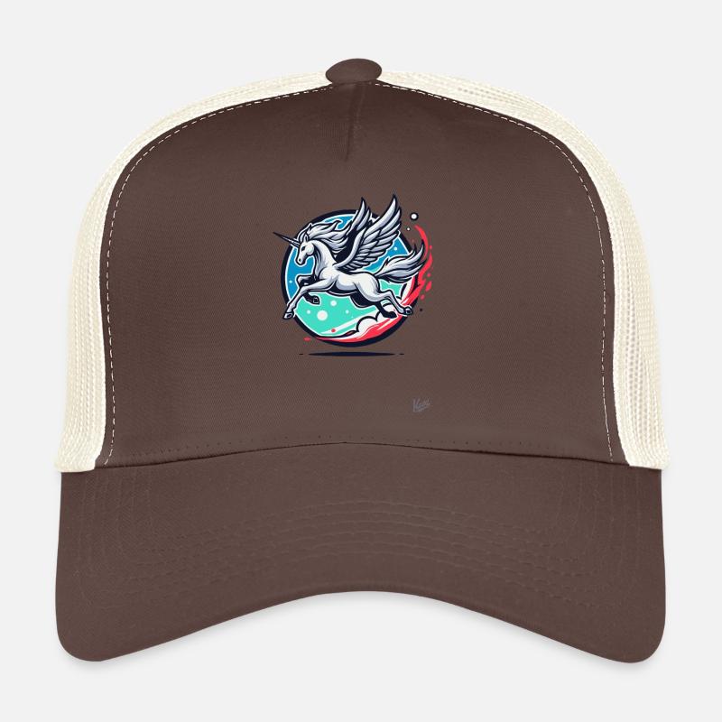 La licorne Pégase Casquette trucker 