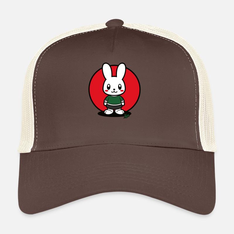 Cartoon Bunny Bunny Child Trucker Cap
