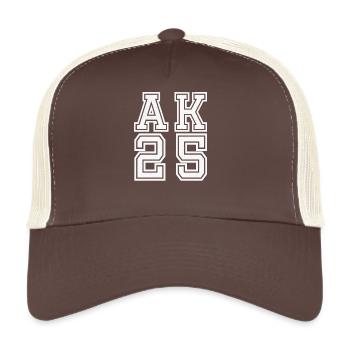 AK Est. 2025 - Trucker Cap - Braun/Beige - Vorne