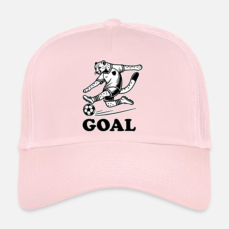 Fußball Cheeta - "Tor" Design Trucker Cap