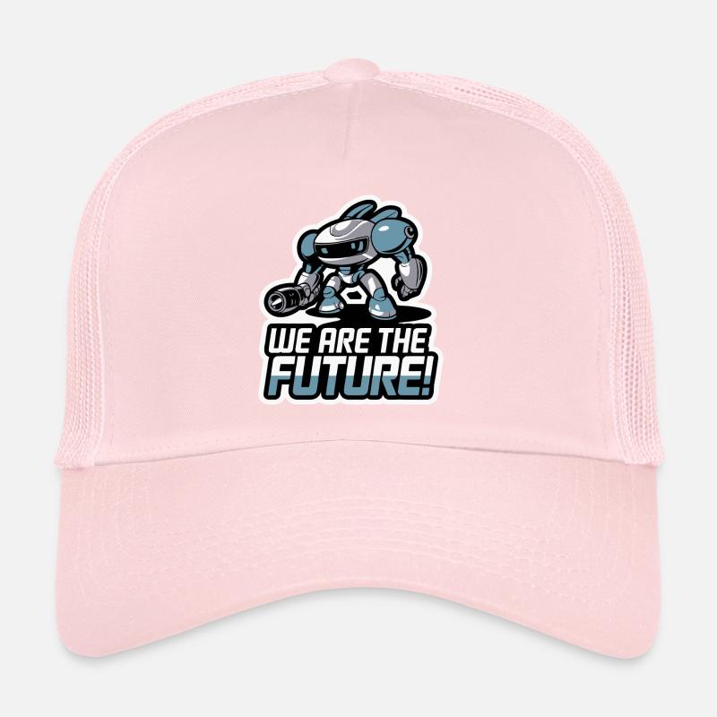 ROBOT, WE ARE THE FUTURE Trucker Cap
