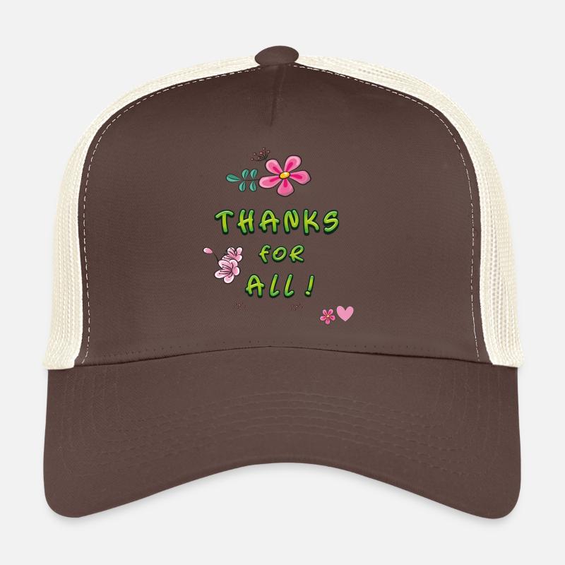 thanks for all, Trucker Cap