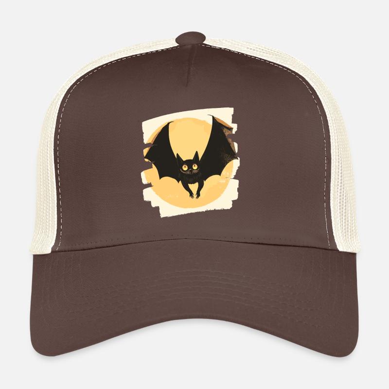Chauve-souris rétro Casquette trucker 