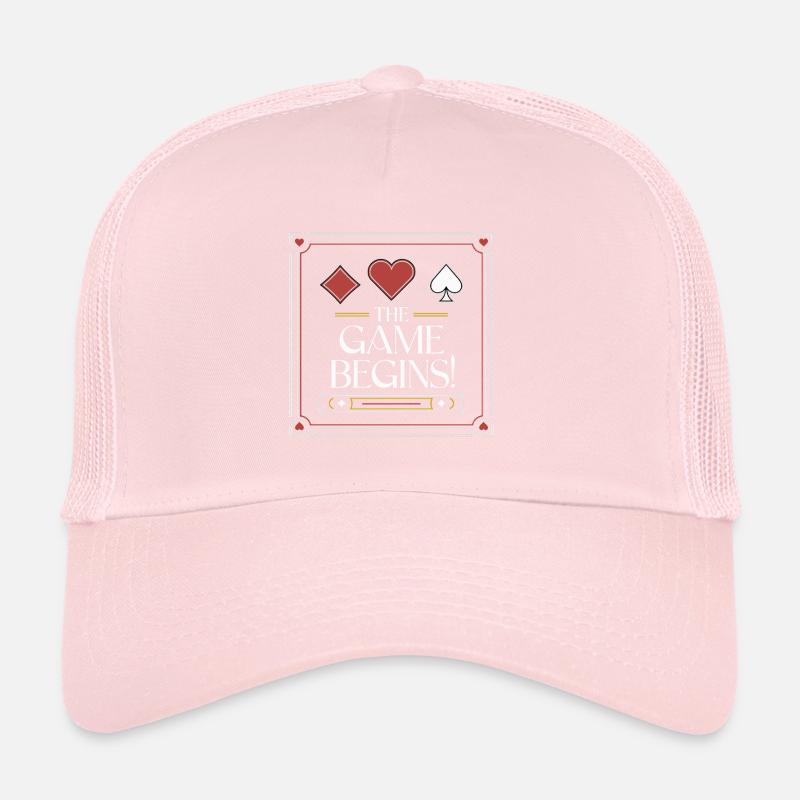 CARTE À JOUER Casquette trucker 
