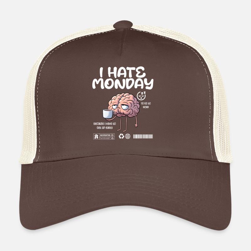 Je déteste le lundi - Je déteste le lundi matin Casquette trucker 