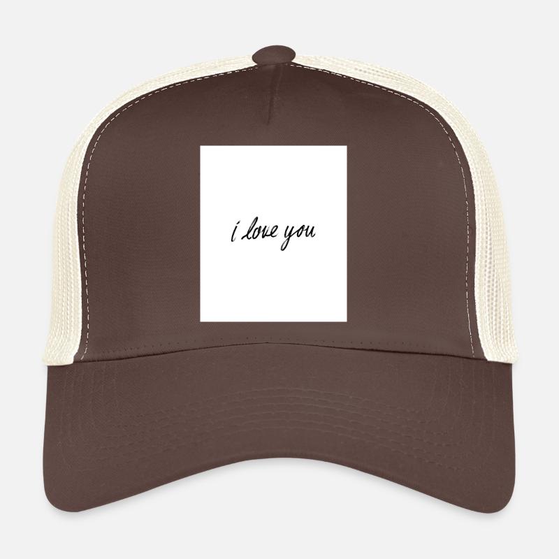 Canva5 - Trucker Cap - Braun/Beige