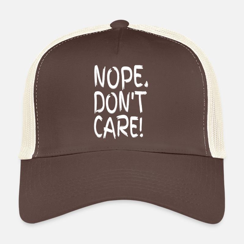 Non, citation, non Casquette trucker 