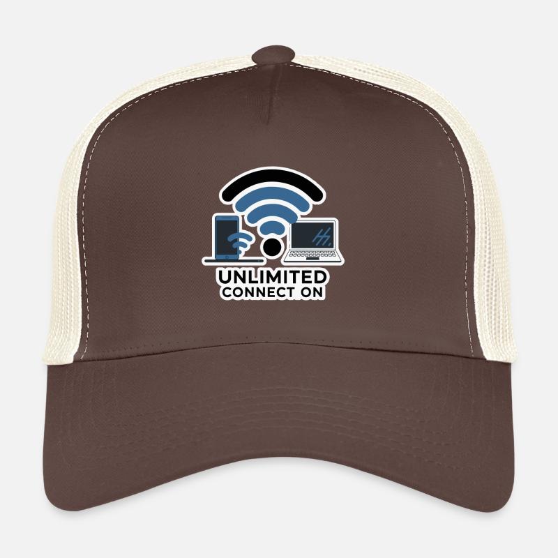 ONLINE - Trucker Cap - Braun/Beige