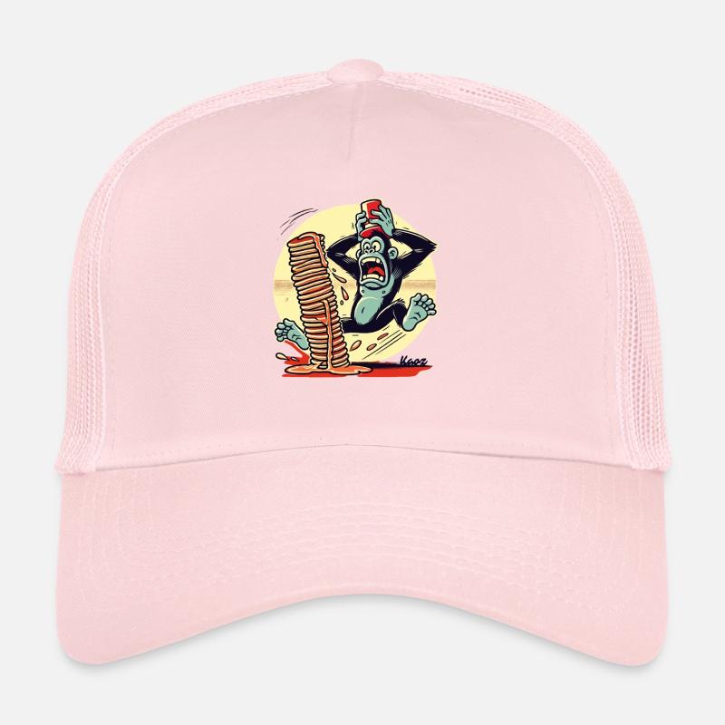 Singe crêpe – le chaos avec du sirop Casquette trucker 