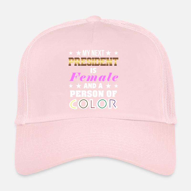 couleur féminine Casquette trucker 