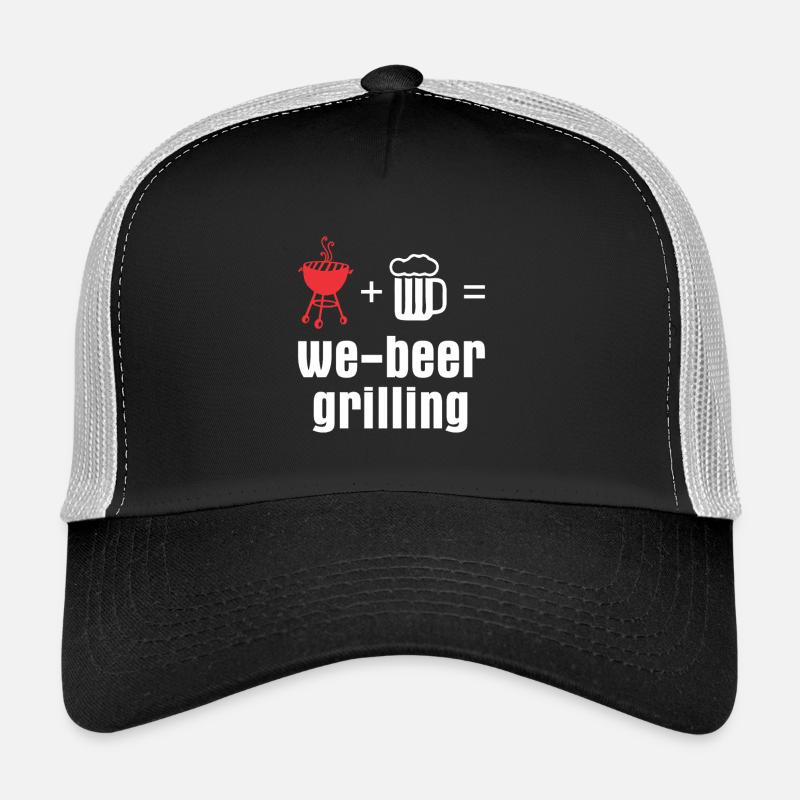 We beer grilling BBQ Grill Tshirt Bier Geschenke Trucker Cap