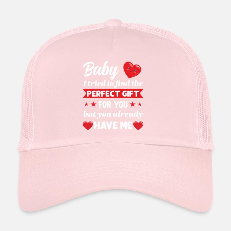 Plan de travail de la Saint-Valentin 1 Casquette trucker 