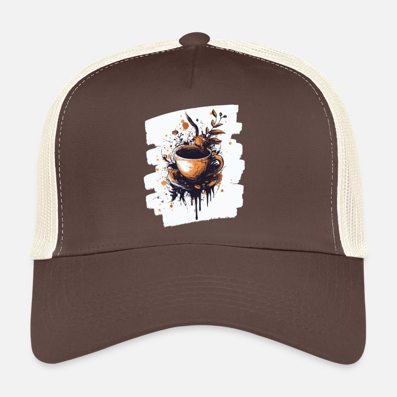 Coffee Coffee Coffee Lovers Trucker Cap