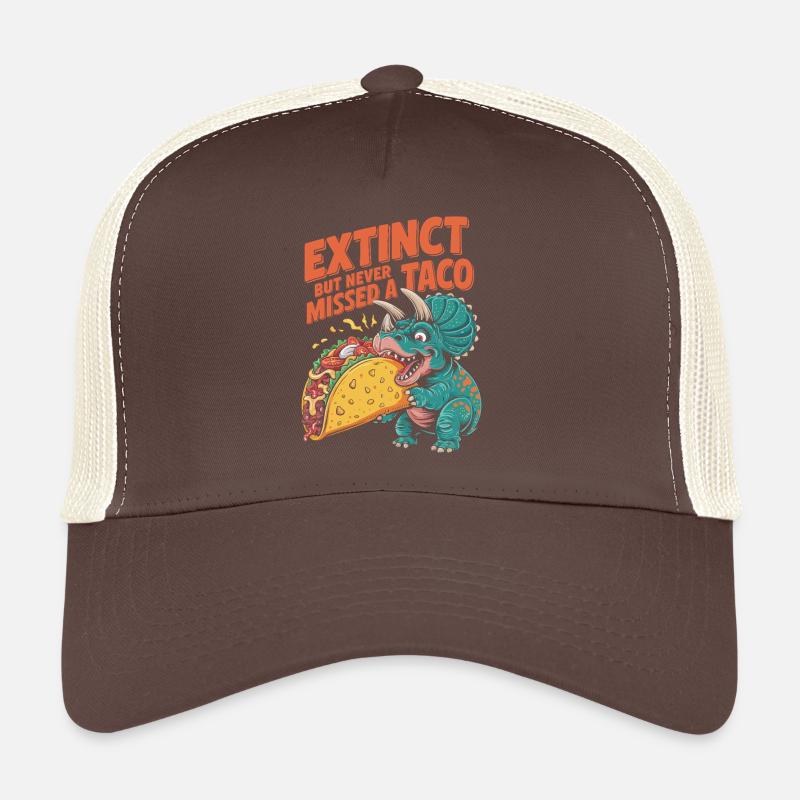 Dinosaurier Taco Cinco de Mayo Design Trucker Cap