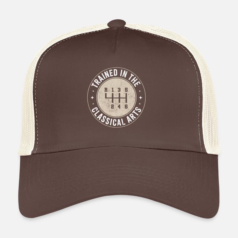 Conception amusante du levier de vitesse Casquette trucker 