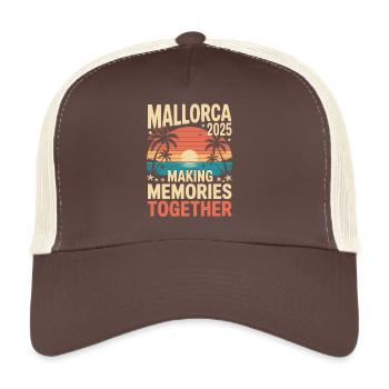 Mallorca 2025 - Trucker Cap - brown/beige - Front