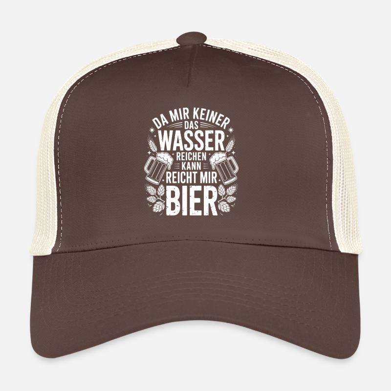 Conception de bière amusante avec Hands Me Beer Casquette trucker 