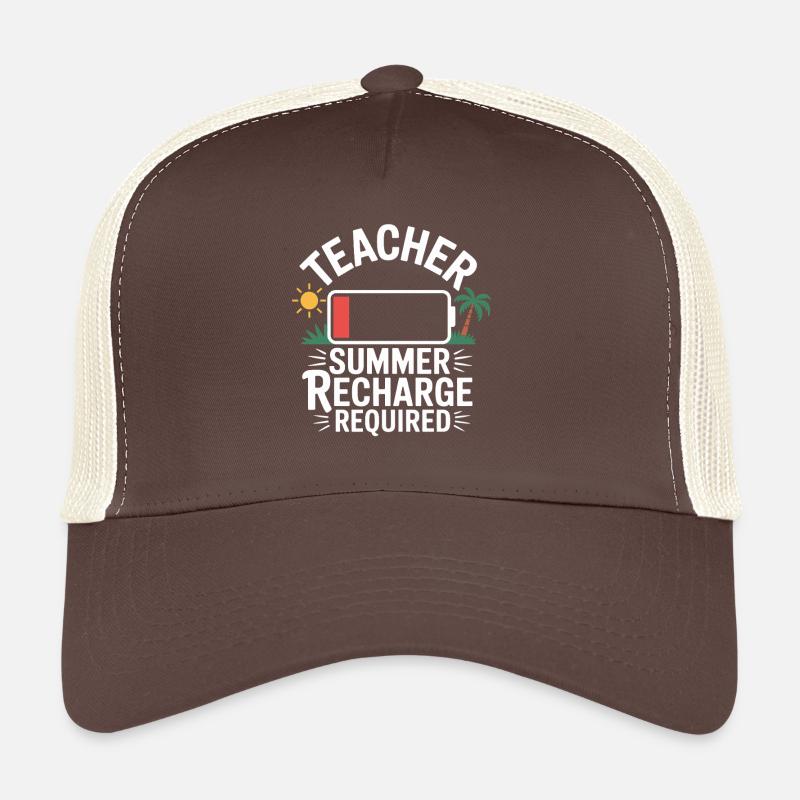 Vacances d’été pour les enseignants Casquette trucker 