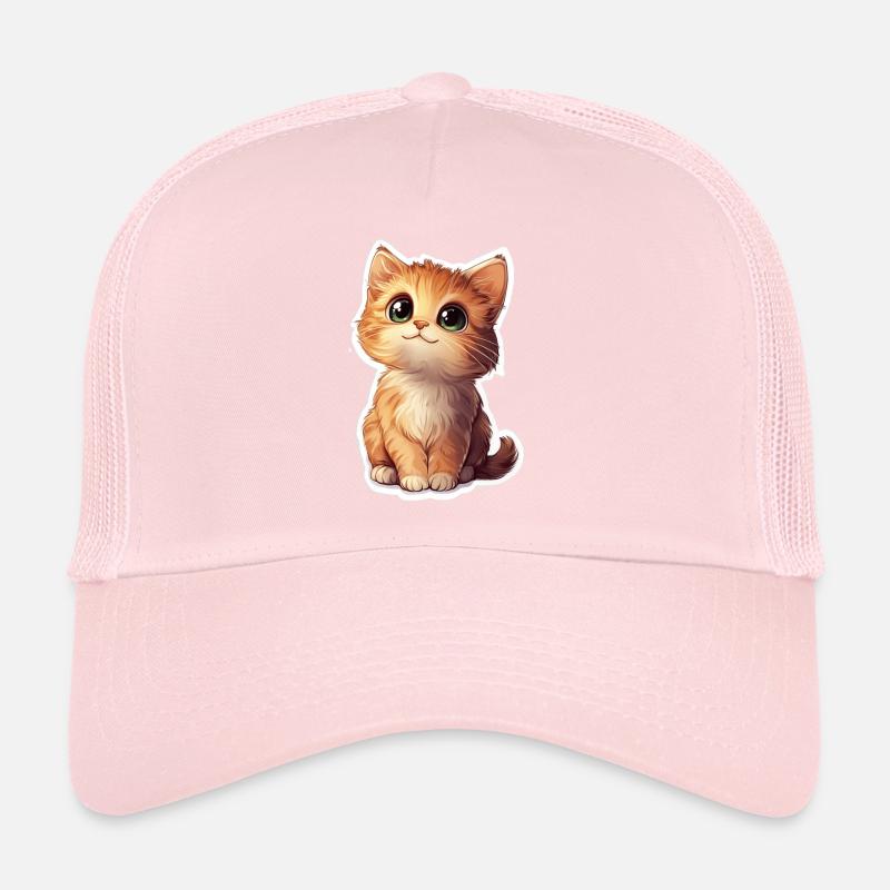 Chaton mignon Casquette trucker 