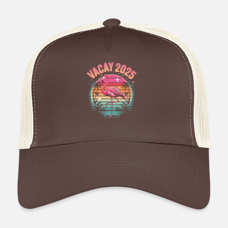 Flamingo Summer 2025 Trucker Cap