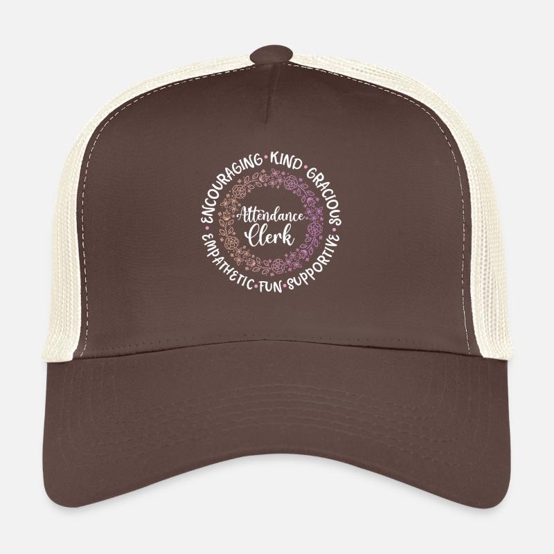 préposé à l’assiduité encourageant gentil amusant Design Casquette trucker 