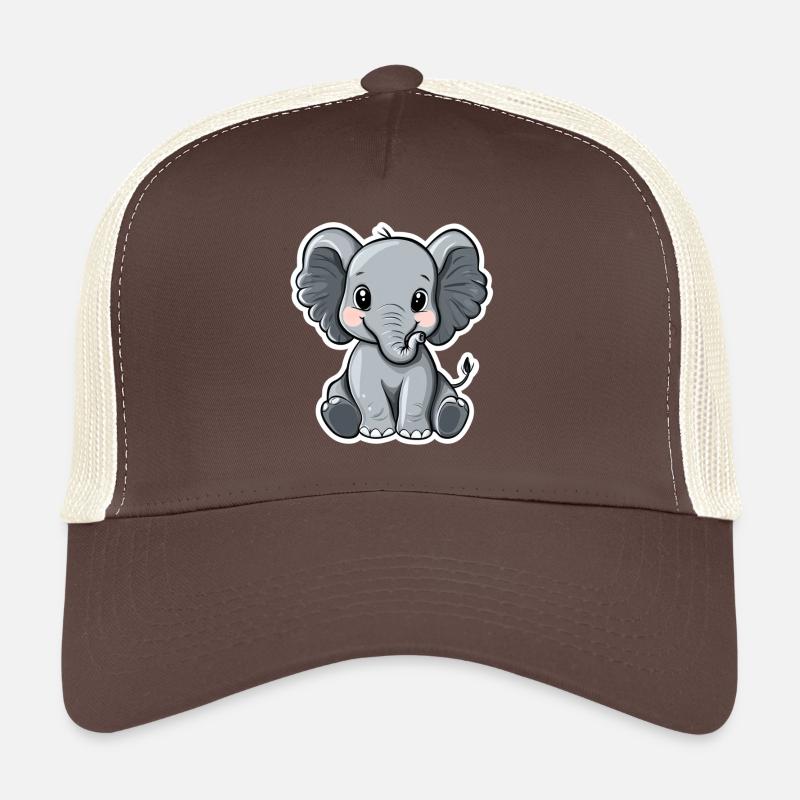 Éléphant Casquette trucker 