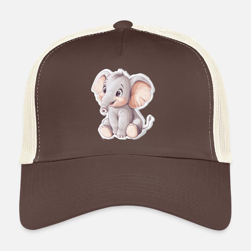 Éléphant Casquette trucker 