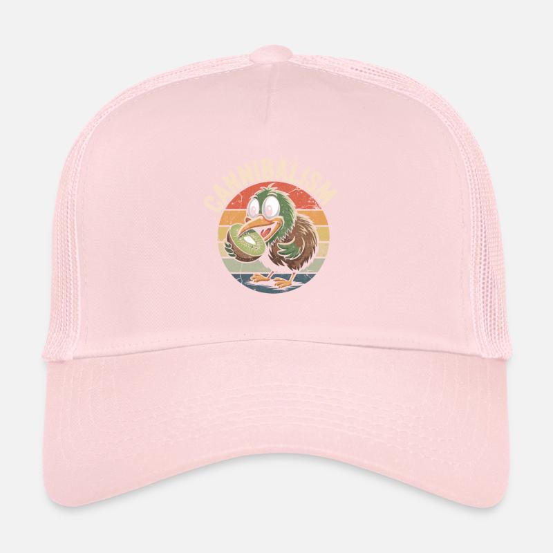 Cannibalisme amusant des kiwis Casquette trucker 