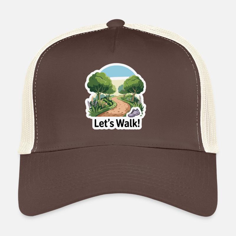 PROMENADE VERTE Casquette trucker 
