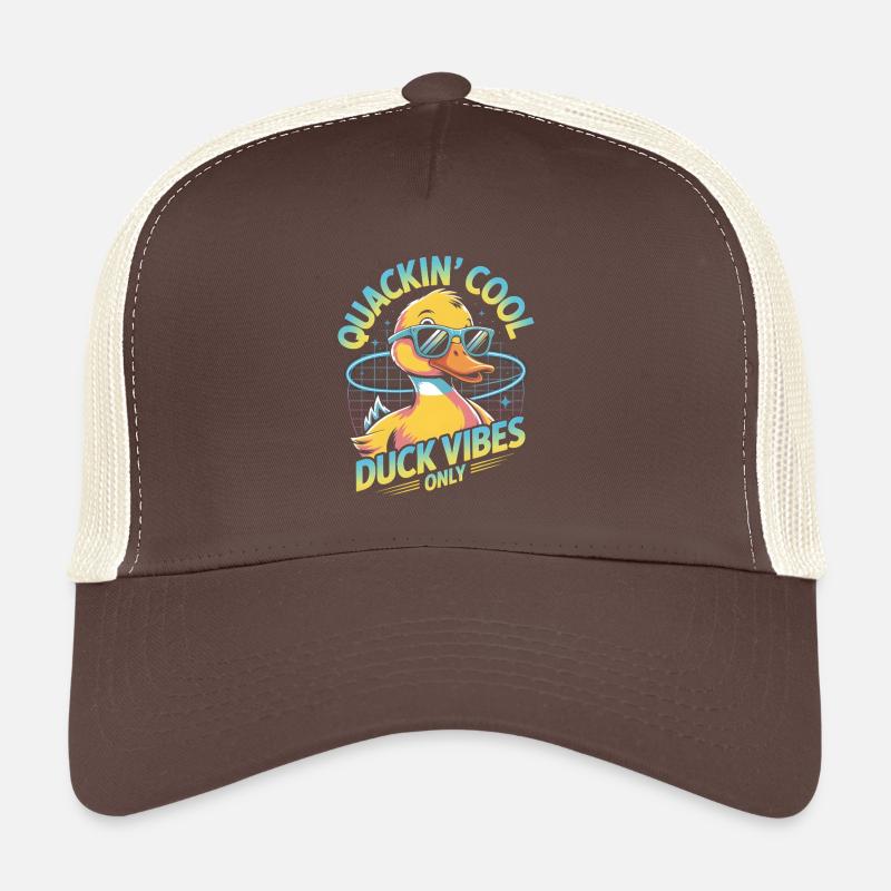 Conception de canard amusante Casquette trucker 