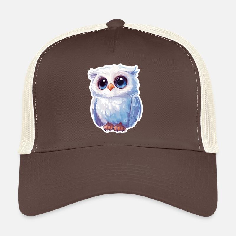 Hibou Casquette trucker 
