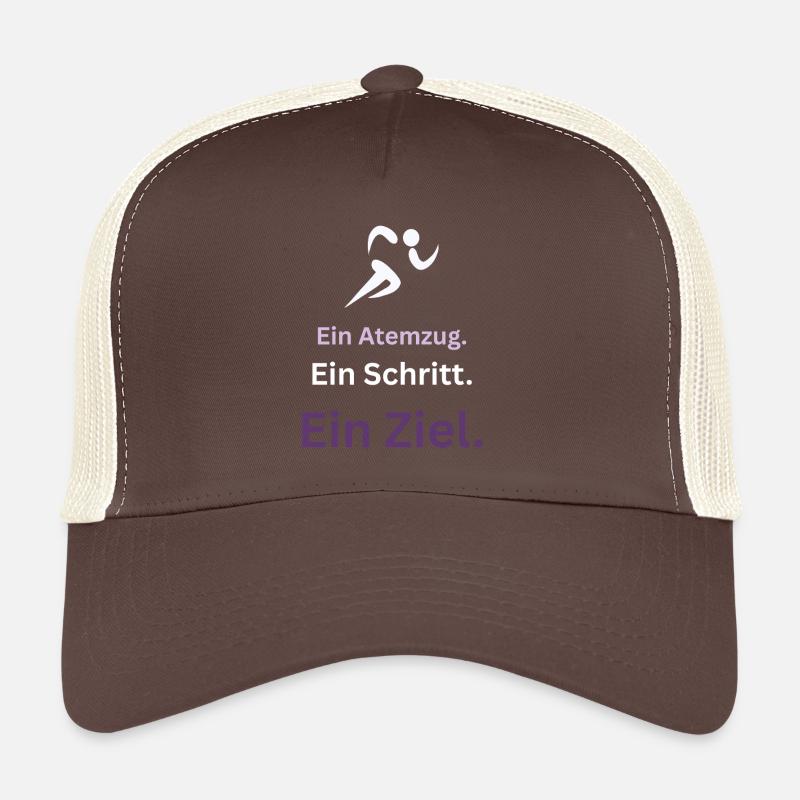 Ein_Atemzug-_Ein_Schritt Trucker Cap