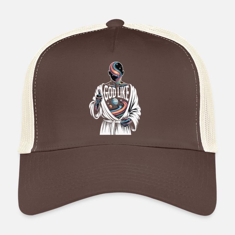 Conception galactique semblable à celle de Dieu Casquette trucker 
