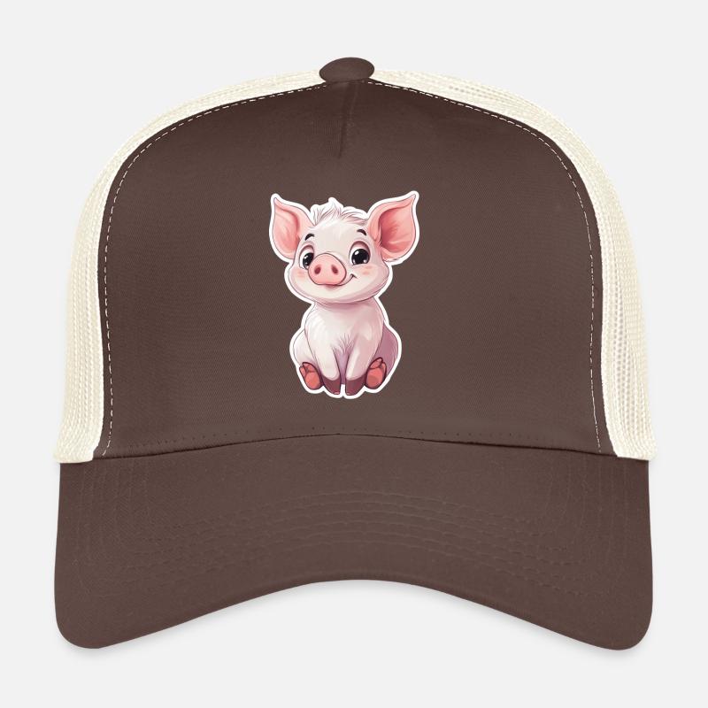 Pig Piglet Trucker Cap