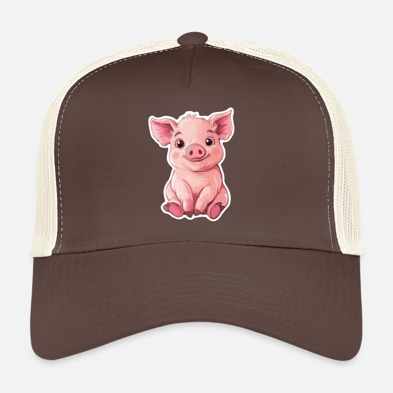 Pig Piglet Trucker Cap