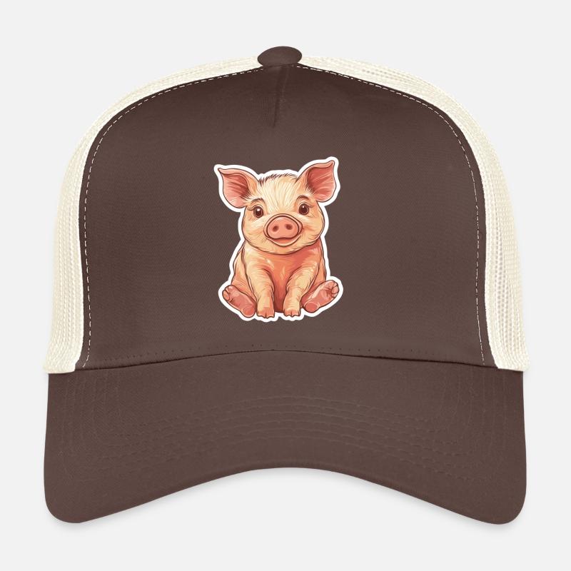 Pig Piglet Trucker Cap