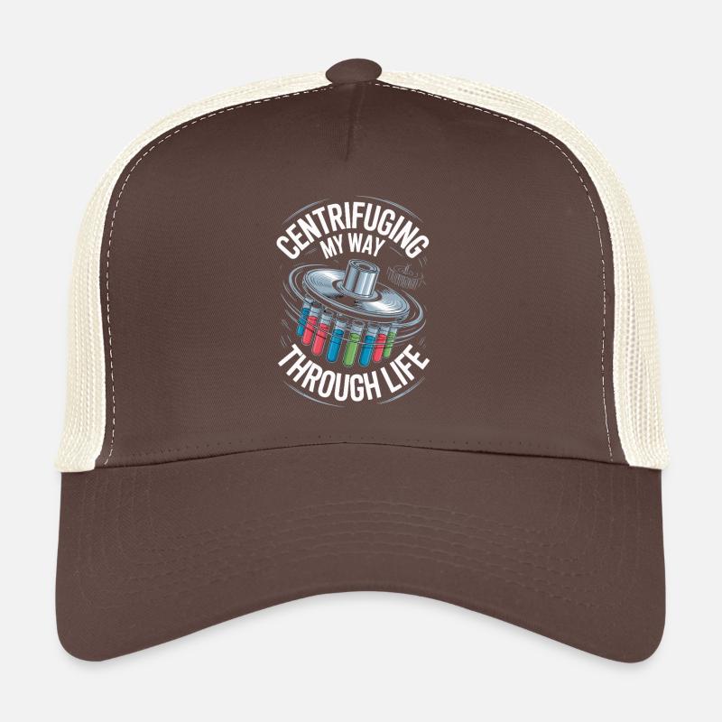 Centrifugation par la chimie des sciences de la vie Casquette trucker 