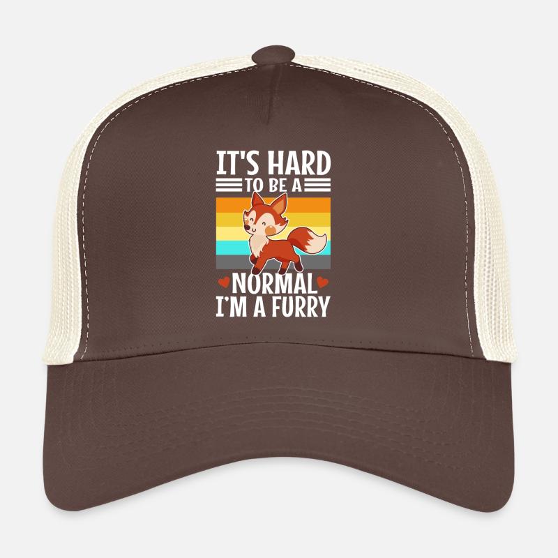 It's Hard To Be A Normal I'm A Furry Trucker Cap